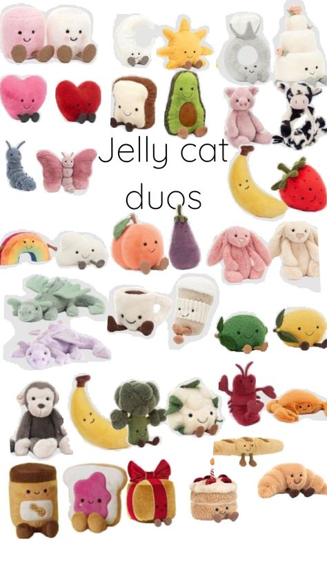 #Jellycat#Duos Jellycat Stuffed Animals, Daisy Wallpaper, Cute Doodles, Soft Toy, Stuffed Animals, Jelly, Daisy, Doodles, Toys