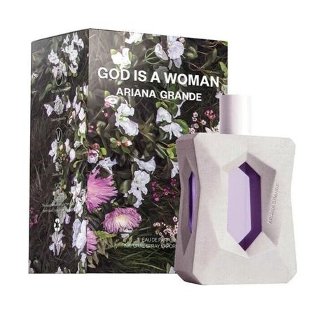 This is Ariana Grande God Is A Woman Eau de Parfum Spray For Her Brand New, Boxed and Factory Sealed Size: 100ml God Is A Woman by Ariana Grande is a Amber Floral fragrance for women.  God Is A Woman was launched in 2021. The nose behind this fragrance is Jérôme Epinette. Top notes: Pear and Ambrette (Musk Mallow) Middle notes: Orris and Turkish Rose Base notes: Madagascar Vanilla and Sandalwood. Perfume Ariana Grande, Ariana Perfume, Ariana Grande Fragrance, God Is A Woman, Ariana Grande Perfume, Sweet Perfume, New Fragrances, Womens Fragrances, Perfume Collection