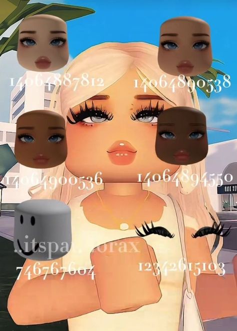 Roblox Face Codes Bloxburg, Blocksburg Outfit Codes￼, Fashion Gal, Graduation Hairstyles, Coding Clothes, Berry Ave, Roblox Codes, Roblox Roblox, Dance Studio