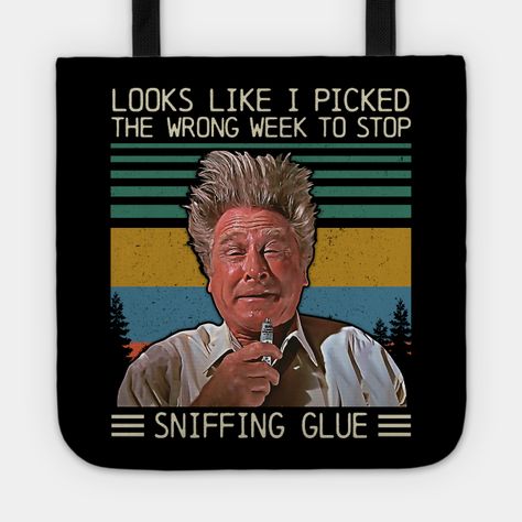 I Picked The Wrong Week to Stop Sniffing Glue Vintage Retro -- Choose from our vast selection of tote bags to match with your desired size to make the perfect custom tote. Pick your favorite: Movies, TV Shows, Art, and so much more! Available in Single Sided Print or Double Sided Print in small, medium, and large. Perfect for work, class, the beach, and leisure. Sniffing Glue, Retro Airplane, Airplane Poster, Vintage Airplane, Vintage Airplanes, I Pick, Human Skull, Retro Wall, Small Magnets