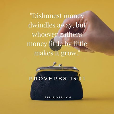 Bible And Money, Bible Verse About Finances, Bible Verses For Finances, Money Bible Verses, Bible Verses About Finances, Bible Verses For Business Owners, Business Bible Verse, Stewardship Quotes, Proverbs About Money