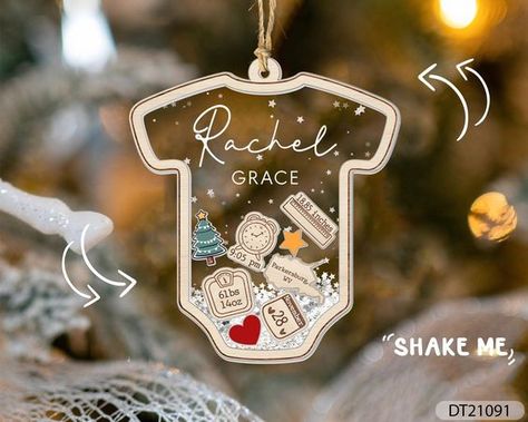 Laser Cut Christmas Ideas Newborn Christmas Gifts Ideas, Baby Personalized Gift Ideas, Baby First Christmas Ideas, Baby 1st Christmas Ornament, Newborn Ornament, Newborn Christmas Gifts, Baby 1st Christmas, Christmas Newborn, Laser Vision