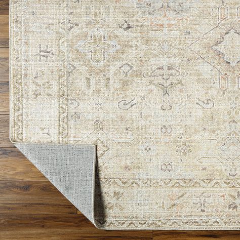 Modern Traditional Style, Dusty Coral, Becki Owens, Cream Area Rug, Cream Rug, Boutique Interior, Rug Direct, Medallion Design, Synthetic Materials