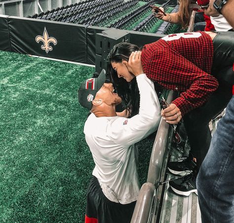 Nfl Football Couples Aesthetic, Caught On Camera Chelsea Curto, Nfl Coach Aesthetic, Nfl Boyfriend Aesthetic, Nfl Cheerleader Aesthetic, Coach Devney Perry, Superbowl Aesthetic, Athlete Girlfriend, Athlete Couples