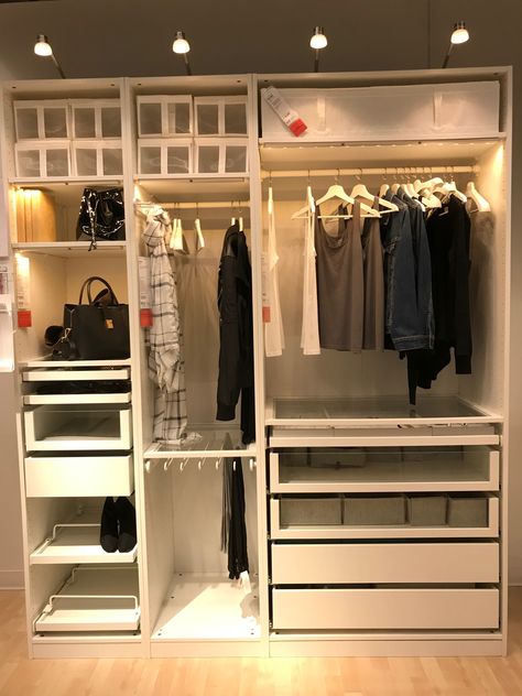 Cupboard Compartment Design, Wardrobe Carcass Design, Wordrop Ideas Inside, Wardrobe Compartment Ideas, Wardrobe Design Inside, Closet Cupboard, Dark Bedroom Furniture, Dream Closet Design, Closet Design Layout