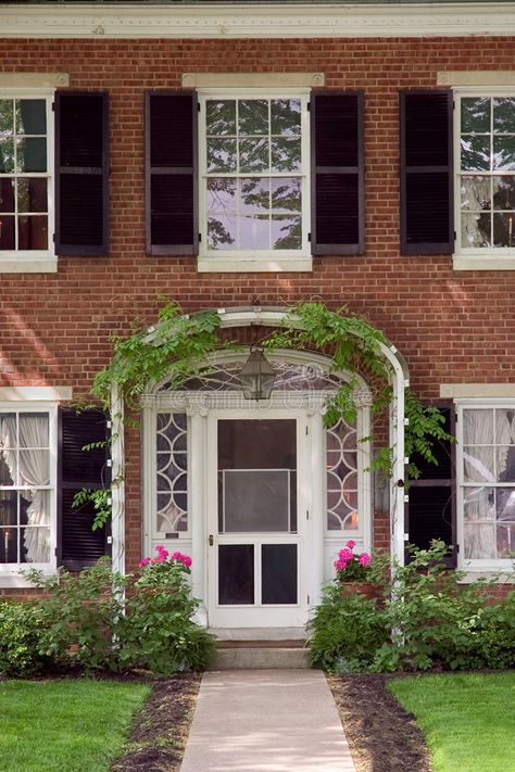 Front Door. Elegant looking front door with an ivy trellis and flower pots , #ad, #Elegant, #front, #Front, #Door, #door #ad Arbor Over Front Door, Front Door Trellis, Front Door Pergola, Door Arbor, Ivy Trellis, Tall Perennials, Evergreen Perennials, Door Trellis, Easy To Grow Plants