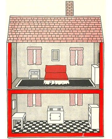 vintage dollhouse illustration Dollhouse Illustration Art, Doll House Illustration, Vintage House Illustration, Dollhouse Illustration, Dollhouse Drawing, Best Doll House, Doll Backgrounds, Cardboard Dollhouse, Vintage Dollhouse