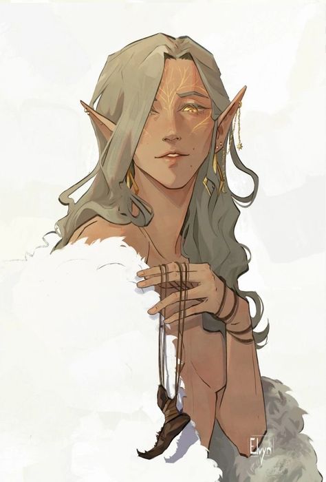 Shadow Elf Art, Spring Eladrin Dnd, Elf Pose Reference, Fantasy Reference Photos, Avariel Elf, Character Design Concept, Elf Oc Art, Dnd Character Drawing, Elf Dnd Female