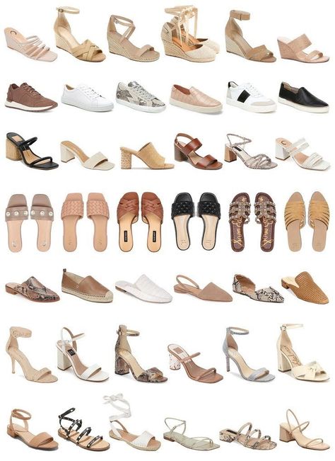 Summer Shoes Elegant, Summer Shoe Essentials, Must Have Summer Shoes, Spring 2024 Shoes Women, Summer Heels 2024, Spring Summer Shoes 2024, Shoes For Summer 2024, Summer Office Shoes, European Summer Shoes