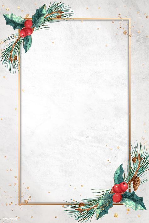 Golden rectangle Christmas frame design | premium image by rawpixel.com / Donlaya #picture #photography #inspiration #photo #art #frame Christmas Boarders, Free Christmas Borders, Christmas Letter Template, Christmas Wreath Designs, Golden Rectangle, Merry Christmas Vector, Christmas Films, Christmas Frame, Christmas Border