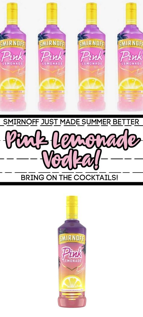 Pink Lemonade Smirnoff Vodka Drinks, Pink Lemonade Smirnoff Drinks, Smirnoff Pink Lemonade Recipes, Pink Lemonade Vodka Drinks, Smirnoff Pink Lemonade, Smirnoff Drinks, Pink Lemonade Vodka, Engagement Brunch, Pink Lemonade Recipes