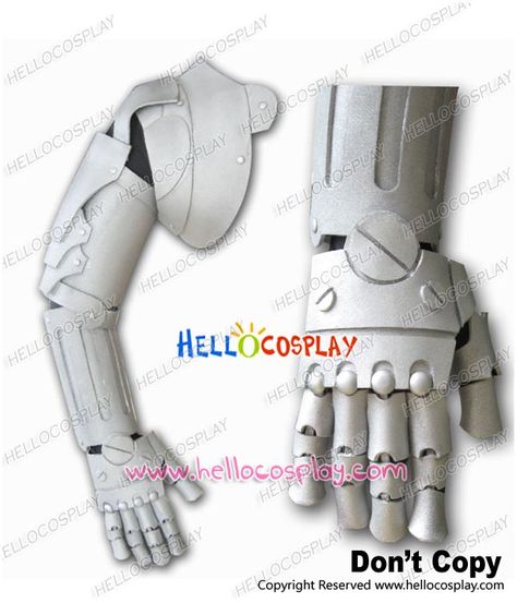 metal arm Edward Elric Automail, Automail Arm, Alchemist Cosplay, Edward Elric Cosplay, Fullmetal Alchemist Cosplay, Costume Making, Metal Arm, Drama Ideas, Cosplay Armor