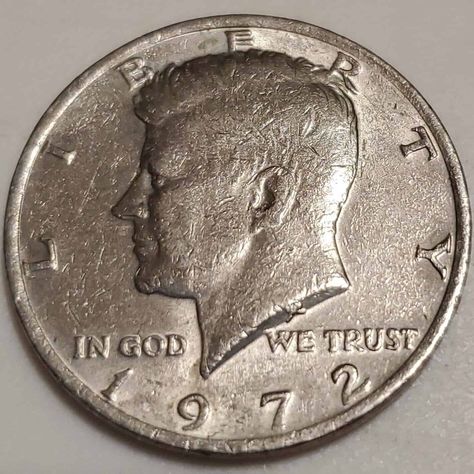 1972 Half Dollar Value: How Much is it Worth Today? Rare Coin Values, Old Pennies Worth Money, Old Coins Value, Old Coins Worth Money, Fancy Watches, Alchemy Symbols, Rare Coins Worth Money, American Coins, Valuable Coins