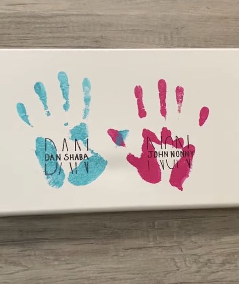 Hand Print Art For Couples, Relationship Canvas Ideas, Bf And Gf Hand Print Painting, Couple Canvas Painting Diy Hands, Best Friend Canvas Painting Bff Hands, Friends Hand Print Art, Couples Painting Ideas Hand Prints, Canvas Hand Print Ideas Best Friends, Couple Painting Ideas Easy Hand Prints