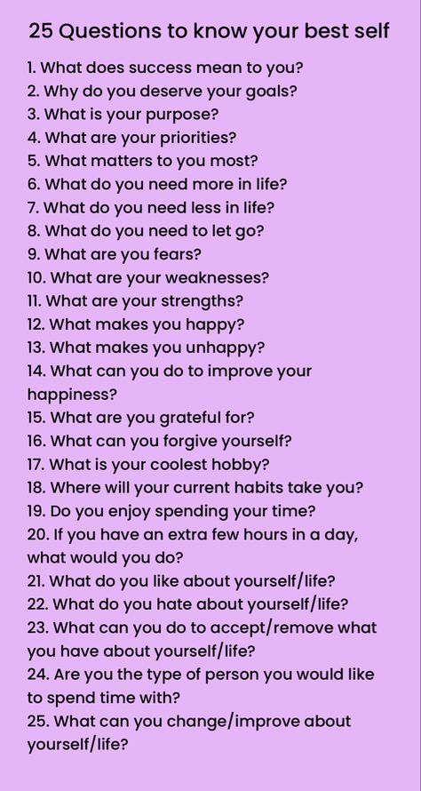 These questions will help you if you are struggling to know yourself. Follow @organicgrowth101 for more content. #selfgrowth #selfdevelopment #selfimprovement Ways To Get To Know Yourself Better, Questions To Ask Future Self, Question For Yourself, Self Worth Questions, How To Get To Know Yourself Better, Questions To Heal Yourself, Question To Know Yourself, Self Growth Questions, Shadow Questions To Know Yourself