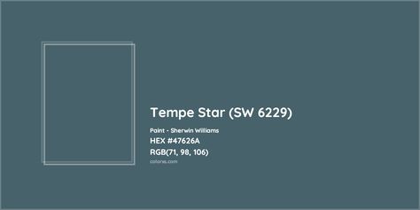 Sherwin Williams Tempe Star (SW 6229) Paint color codes, similar paints and colors - colorxs.com Tempe Star Sherwin Williams, Sw Tempe Star, Munsell Color System, Pantone Tcx, Paint House, Analogous Color Scheme, Paint Color Codes, Rgb Color Codes, Hexadecimal Color