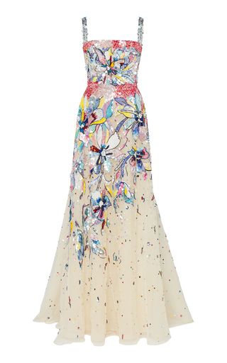 Pretty Dresses Floral, Moda Operandi Dress, Organza Maxi Dress, Zuhair Murad, Gorgeous Gowns, Beautiful Gowns, Couture Dresses, Fesyen Wanita, Fancy Dresses