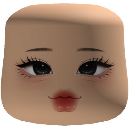 Roblox Makeup Roblox Faces, Roblox Makeup Faces, Cute Roblox Faces, Natural Douyin, Natural Douyin Makeup, Roblox Makeup, Roblox Face, Douyin Makeup, Create An Avatar