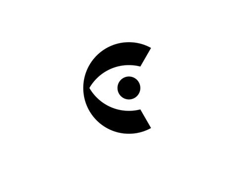 Eye Logo Design Ideas, Circular Logo Design, The Letter C, Logo Samples, Eye Logo, Circular Logo, Photographer Logo, Logo Project, Letter C