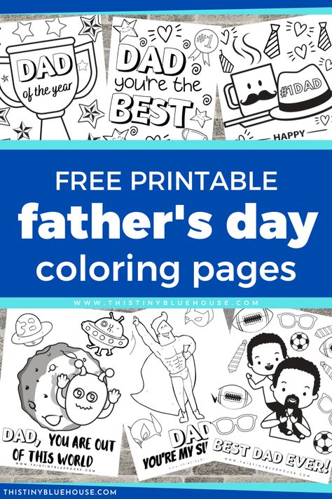 Here are 8 fun Father's Day coloring pages for kids that you can print for free. These free printable Father's Day coloring page are a great way to show dad how much he is appreciated. Fathers Day Kindergarten, Fathers Day Coloring Pages Printables, Preschool Fathers Day Crafts, Free Fathers Day Cards, Father Days, Grinch Coloring Pages, Stitch Coloring Pages, Fathers Day Coloring Page, Father's Day Printable