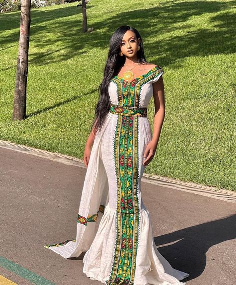 Ethiopian traditional dress modern