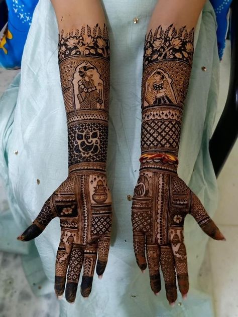 Gangaur Mehendi, Fractured Leg, Leg Broken, Mendi Design, Weddings 2024, Rajasthani Mehndi, Rajasthani Mehndi Designs, Full Mehndi, Hand Mehndi Designs