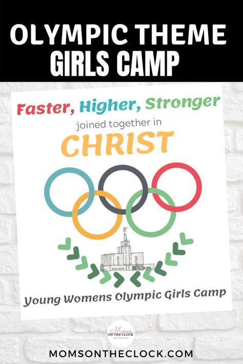 Girls Camp Theme Ideas LDS - Moms On The Clock Girls Camp Themes, Lds Girls Camp Themes, Young Women Camp Themes, Girls Camp Activities, Girls Camp Gifts, Lds Young Women Activities, Camp Themes, Pillow Treats, Lds Girls Camp