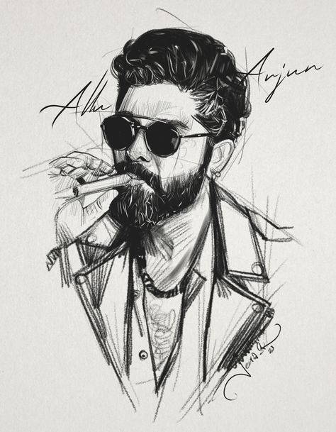 HBD Allu Arjun Pencil Sketch 2023 #HBDAlluArjun Allu Arjun Drawing Pencil, Allu Arjun Sketch, Allu Arjun Drawing, Drawing Cartoon Characters Sketches, Fire Sketch, Cartoon Characters Sketch, Jay Jagannath, Sketch Images, Pencil Drawing Images