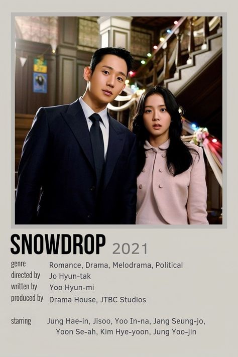 Snowdrop Dorama, Korean Tv Series, Drama List, Night Film, Korean Drama Series, Iconic Movie Posters, Drama Tv, Korean Drama Tv, Drama Ideas