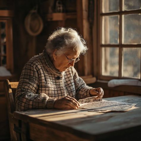 Elderly People Photography, Elderly Aesthetic, Old Ladies Having Fun, Grandma Portrait, Resident Services, Holding A Mirror, Country Wallpaper, Grandma Photos, Writing Aesthetic