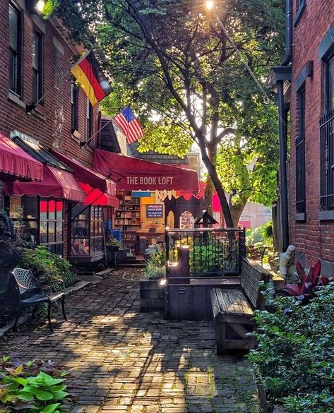 German Village Columbus Ohio, German Village, City Block, Bargain Books, Columbus Ohio, Photography Senior Pictures, Step Inside, Columbus, Say Hello