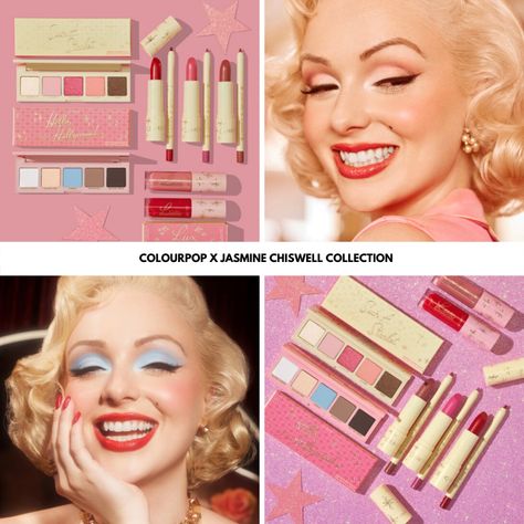 ColourPop just released their new Jasmine Chiswell Collection - a collaboration with the popular influencer and we've got all the details!  The products are available now! The post ColourPop x Jasmine Chiswell Collection appeared first on BeautyVelle | Makeup News. Jasmine Chiswell, Makeup News, White Eyeliner, Old Hollywood Glam, Old Flame, Vintage Cosmetics, Glamour Shots, Latest Makeup, Vintage Makeup