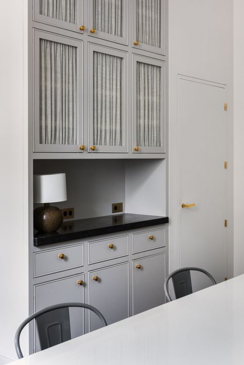 Rue Octave FeuilletParis – France – Laplace Luis Laplace, British House, Wall Closet, Private Sector, Architecture And Design, Architectural Design, Kitchen Inspirations, Wall Paneling, Design Projects