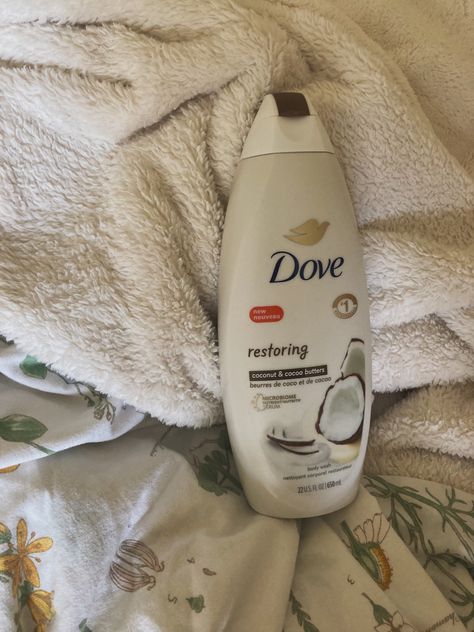 Dove Coconut Body Wash, Coconut Body Wash, Dove Shampoo, College Goals, Dove Soap, Hygiene Routine, Pretty Skin Care, Bath And Body Care, Pretty Skin