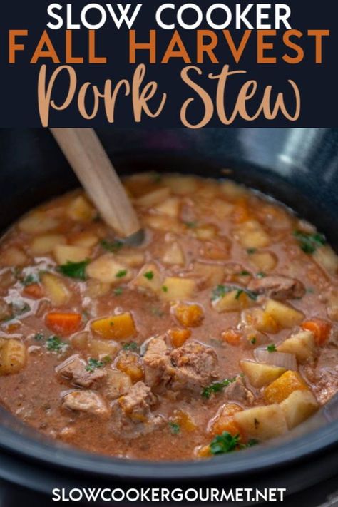 Pork Stew Meat Recipes, Pork Stew Meat, Pork Stew Recipes, Crockpot Recipes Beef Stew, Crockpot Stew, Pork Soup, Stew Meat Recipes, Beef Stew Crockpot, Pork Stew