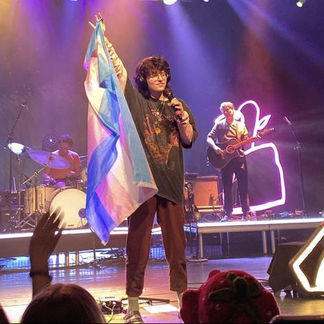 Cavetown Pfps, Cavetown Robbie, Cavetown Concert, Robin Skinner, Trans Flag, Lovely Creatures, Trans Pride, Song Artists, Music People