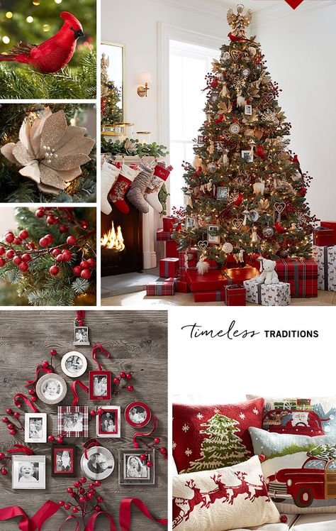 Timeless Traditions Christmas Tree | Pottery Barn Christmas Tree Pottery, Barn Christmas Tree, Pottery Barn Christmas Tree, Pottery Barn Christmas Decor, Tree Pottery, Pottery Barn Outdoor, Barn Christmas, Timeless Christmas, Pottery Barn Christmas