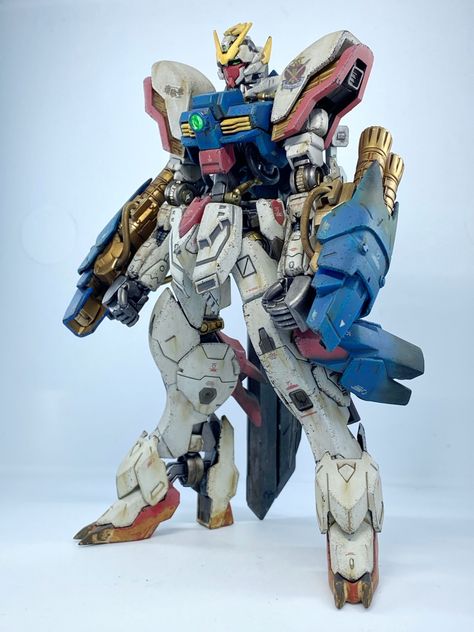 Custom build HGFC Shining Gundam Rebake: many images, modeler’s info on gunjap.net Shining Gundam, Gundam Custom Build, Armored Core, Gunpla Custom, Custom Gundam, Gundam Art, Official Account, Gundam Model, Mobile Suit