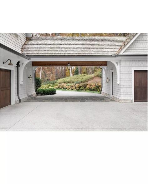 22 Detached Garage Ideas to Elevate Curb Appeal Single Detached Garage, Detached Garage With Gym, Front Facing Garage, Detached Garage Ideas, Garage Pool House, Detached Garage Designs, Garage Plans Detached, Modern Garage Doors, Garage Loft