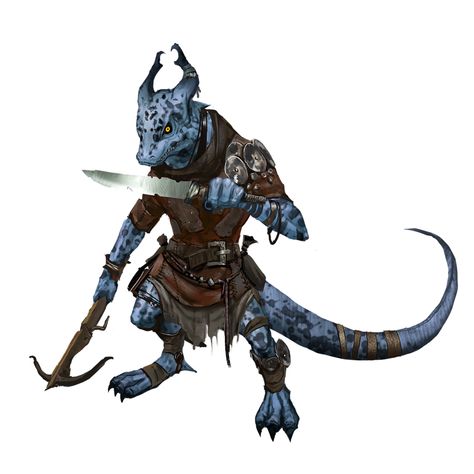 Male Blue Kobold Rogue Scout - Pathfinder 2E PFRPG PFSRD DND D&D 3.5 4E 5E 5th ed d20 fantasy Kobold Pathfinder 2e, Blue Kobold Art, Kobalt Dnd Art, Pathfinder Kobold, Kobold Rogue, Kobold Dnd, Kobold D&d, Dnd Dragonborn, Npc Ideas