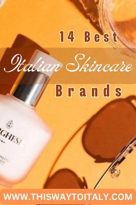 Let’s have a look at 14 of the best Italian skincare brands you can rely on for that perfect, glowing skin we’re all dying for. Italian Skincare Products, Italian Skincare, Italian Lifestyle, Skincare Brands, Italian Beauty, Anti Ageing, Best Anti Aging, Anti Aging Serum, Rose Water