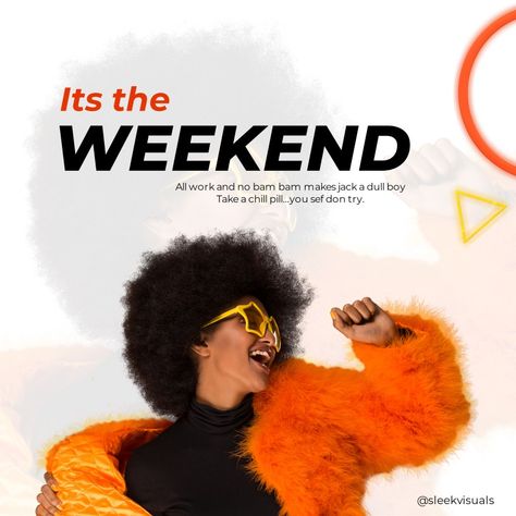 Weekend Social Media Design, Tgif Design Flyer, Weekend Flyer Design, Graphic Design Social Media, Digital Advertising Design, Free Psd Flyer Templates, Flyers Design, New Flyer, Free Psd Flyer