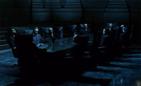 Vampire Council from Blade was a huge inspiration for the Supernatural Council in my book...v. powerful yet having grown lazy over time Vampire Council, Council Aesthetic, Vampire Powers, Blade Movie, Vampire Art, Fantasy Aesthetic, Coven, Underworld, Vampire Slayer