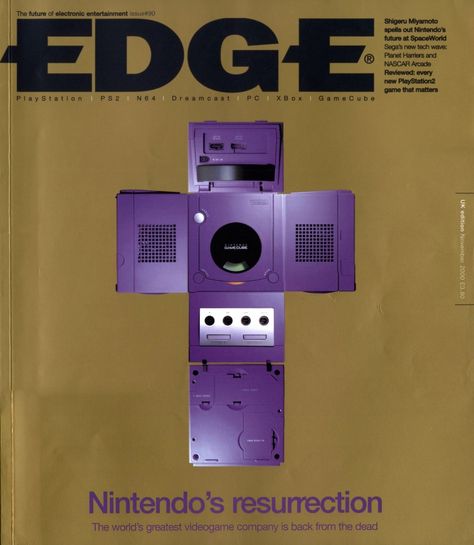 Edge - Issue 90 - November 2000 - Magazine - Computing History Gaming Ads, Gadgets Aesthetic, Game Magazine, Video Game Magazines, Game Ads, Phantasy Star Online, Modern Gadgets, Shigeru Miyamoto, Final Fantasy Ix