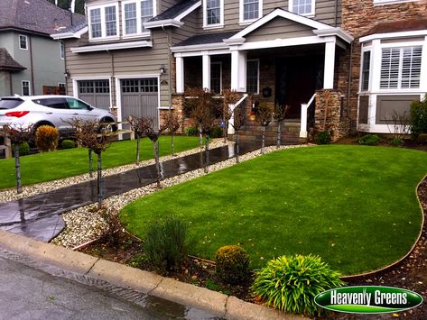 Front Yard Landscaping With Artificial Turf, Artificial Lawn Front Yard, Artificial Turf Front Yard Ideas, Front Yard Landscaping Ideas With Artificial Turf, Artificial Turf Front Yard, Turf Front Yard Ideas, Synthetic Grass Front Yard, Artificial Grass Front Yard, Artificial Grass Side Yard