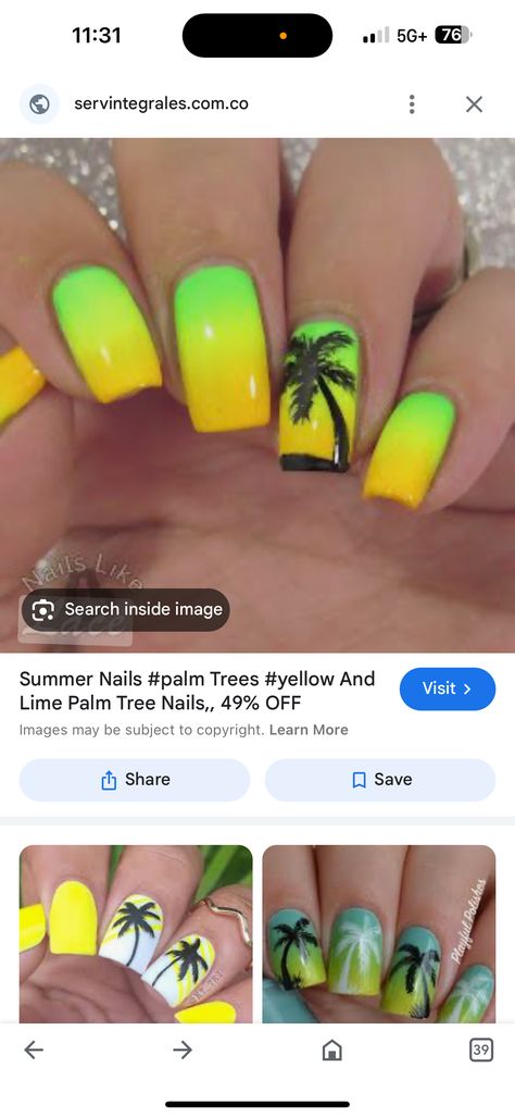 Jamaican Vacation Nails, Jamaican Nail Designs, Jamaica Nails, Jamaica Colors, Jamaican Vacation, Different Nail Designs, Vacation Nails, Fabulous Nails, French Manicure