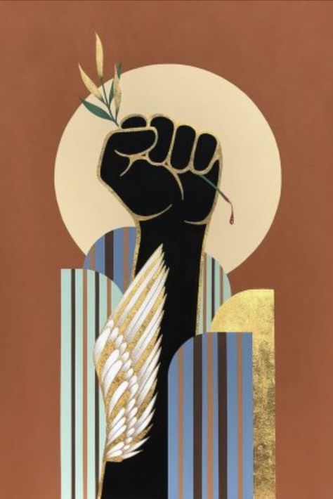 There is a rich history linking artwork and civil rights. Here are a couple of the people helping to illustrate this moment in history. [Painting: “PREVAIL” by Michelle Robinson] Black Female Artists, Black Lives Matter Art, Selling Prints, Arts Award, Up Book, Maya Angelou, The Resistance, Black Artists, Paintings & Prints