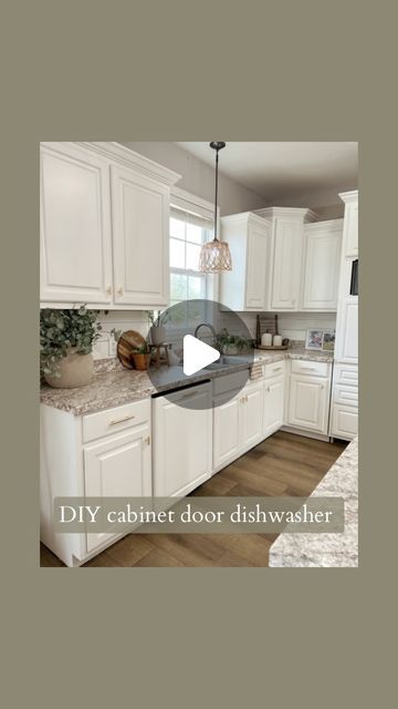 Dishwasher Cabinet Panel, Painted Raised Panel Kitchen Cabinets, Dishwasher Trim Kit, White Raised Panel Kitchen Cabinets, Panel Ready Dishwasher, New Cabinet Doors, Diy Cabinet Doors, Diy Cabinets, Kitchen Reno