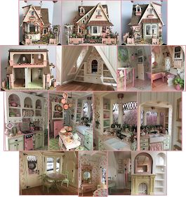 My Miniature Madness: The Freedom To Choose! Wallpaper Drawers, Coquette House, Bedroom Alcove, French Doll House, Ceiling Paper, Large Dolls House, House Aesthetics, Dollhouse Tutorials, Laser Cut Kit