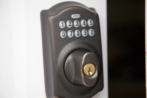 How to Change the Code on a Schlage Keyless Entry | Hunker Programming Code, Keyless Entry, Shop Ideas, Door Lock, New Shop, Programming, Coding, Models